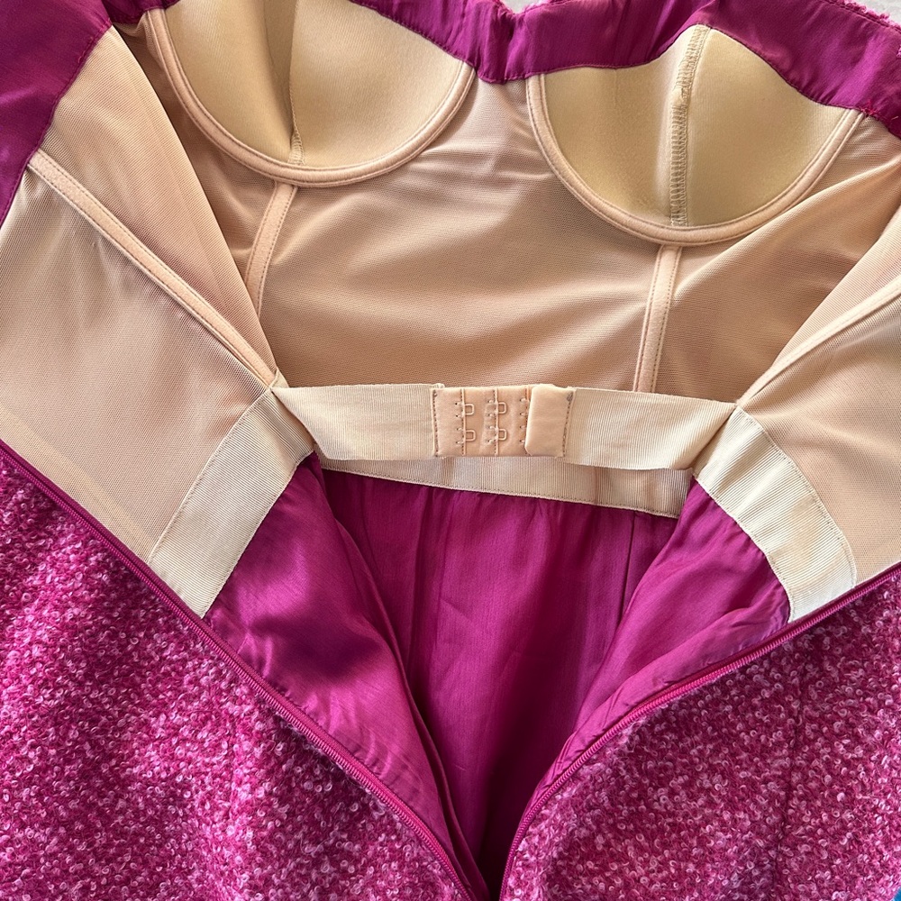 Michael Kors strapless dress with jacket. - Picture 5 of 7